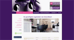 Desktop Screenshot of nagelstudiovathorst.nl